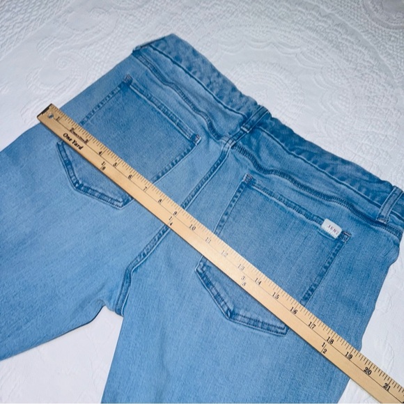Jen7 7 for All Mankind Women's Jeans Ankle Skinny Size 12 Frayed Tulip Hem - Picture 11 of 15